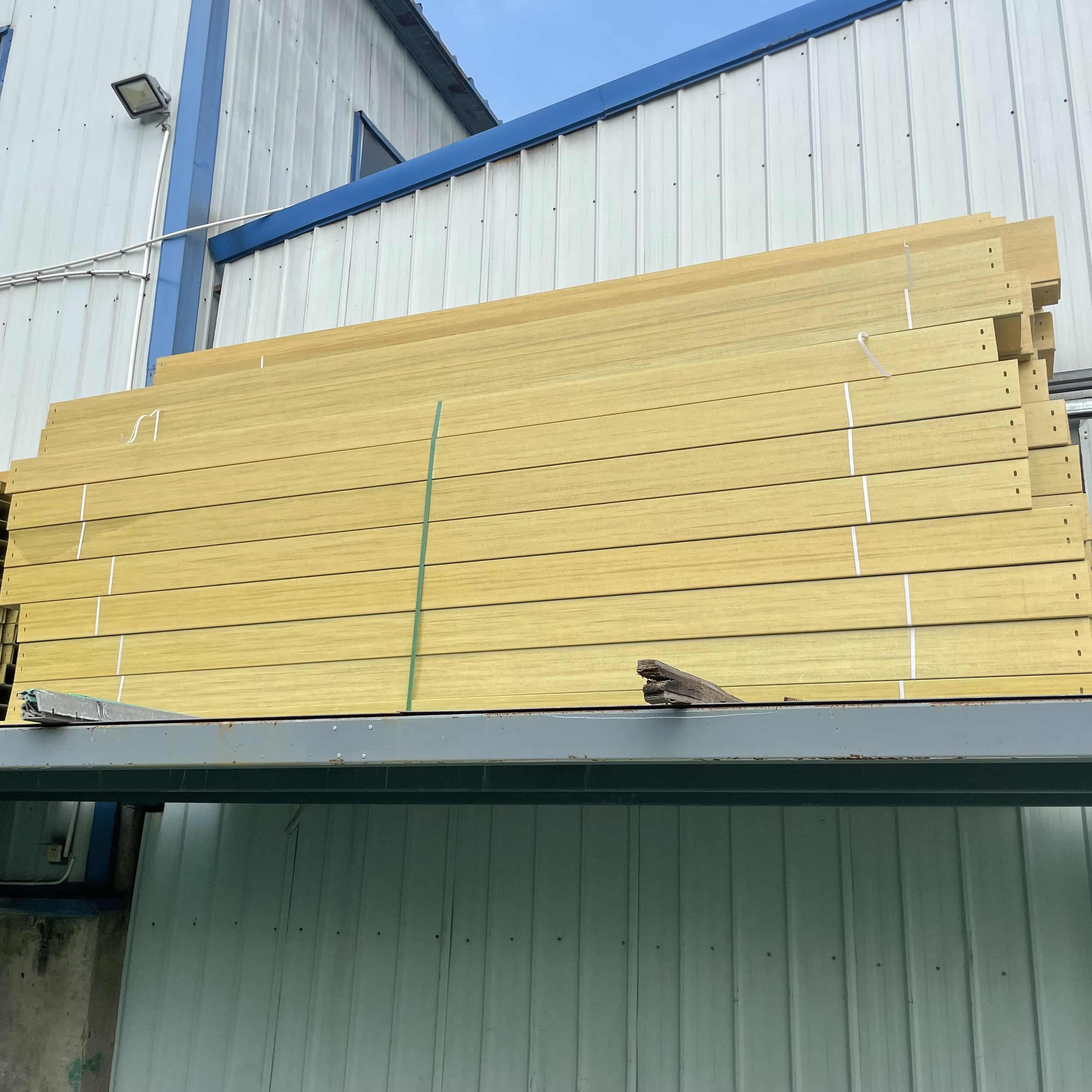 Rangka jembatan baja plastik